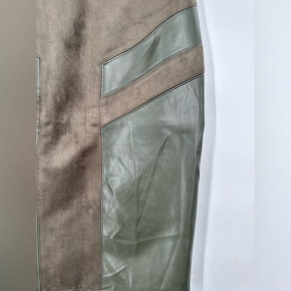 NWT Marc New York Leatherette Accented Pencil Skirt - Picture 3 of 6